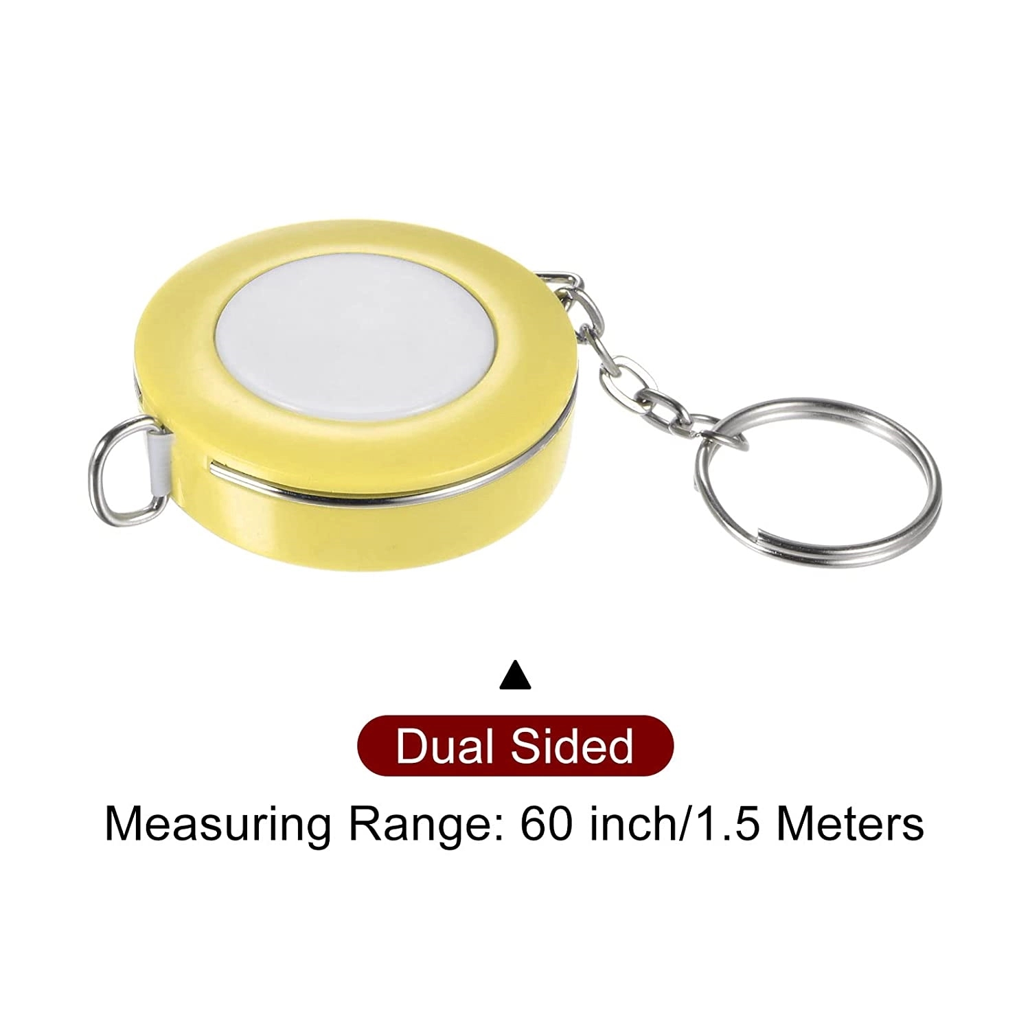 60 Inch Retractable Measuring Tape Keychanin 2