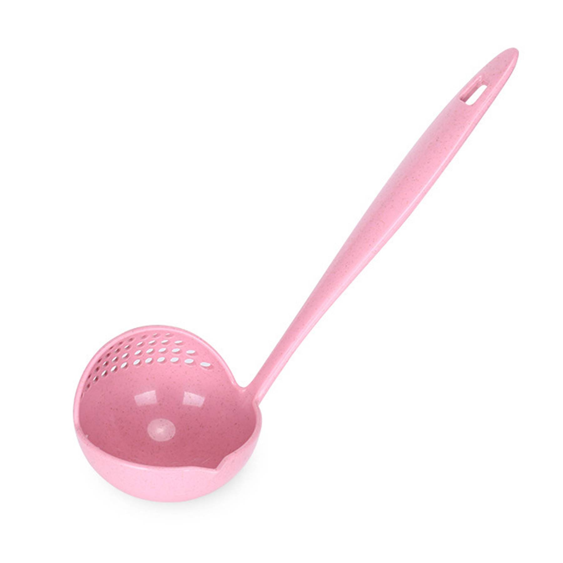 Plastic eco-friendly long-handled colander 5