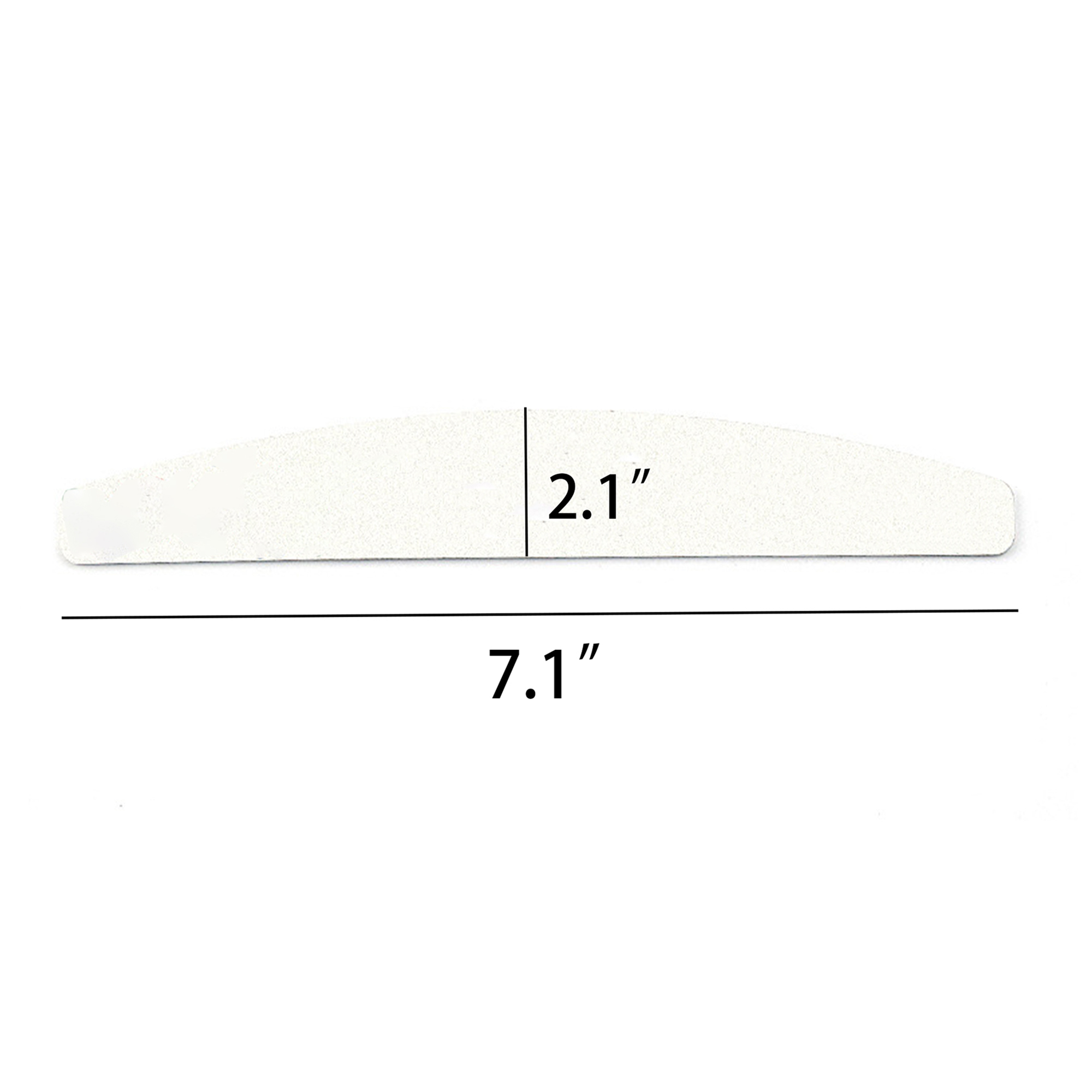 Custom Full Color White Sandpaper Nail Files 4