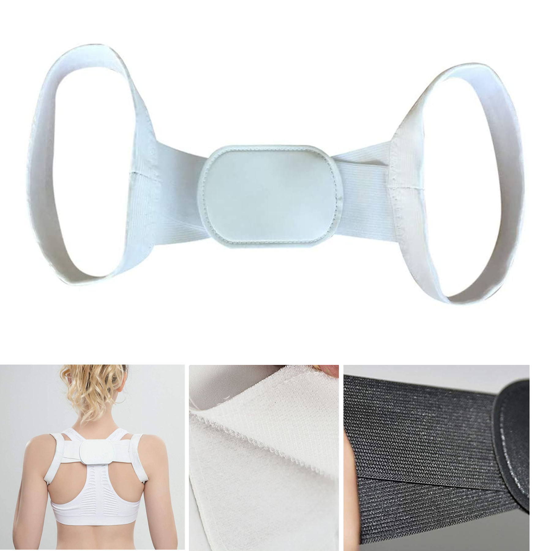 Back Correction Belt Spine Posture Orthotic Support Adults Kids 1