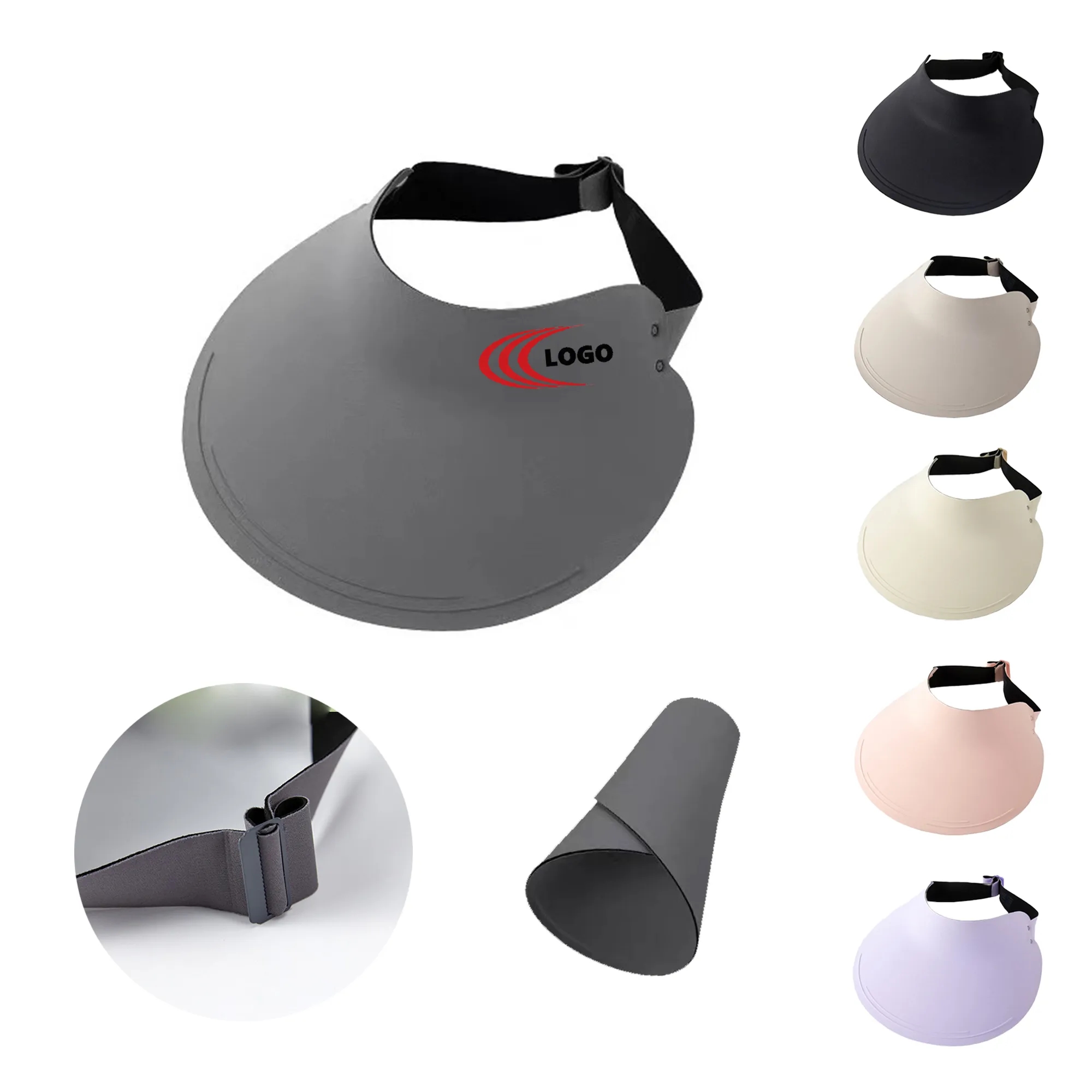 Breathable Wide Brim Visor Sun Hat