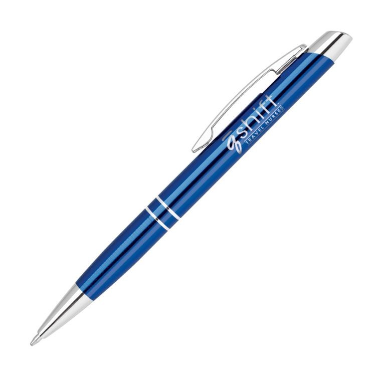 Klavier-V Click Pen with Knurled Grip & Chrome Trim 3