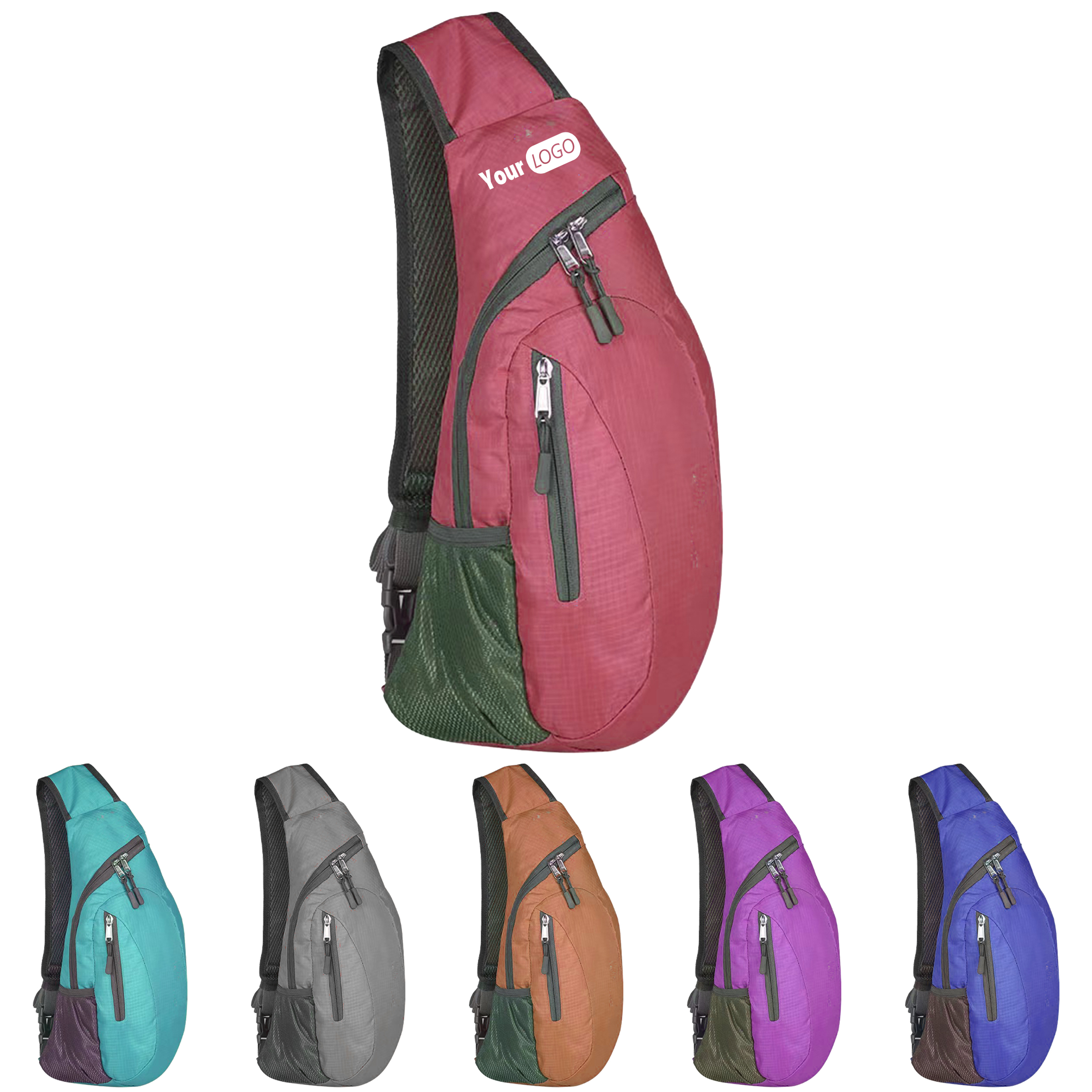 Nylon Customizable Fashion Shoulder Bag 3