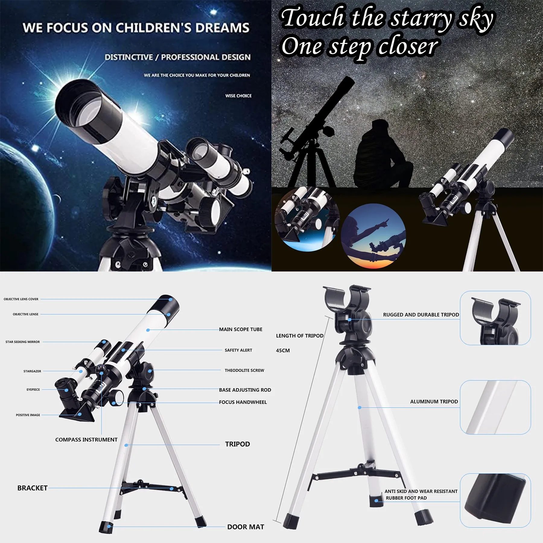 Astronomical Telescope for Kids 2