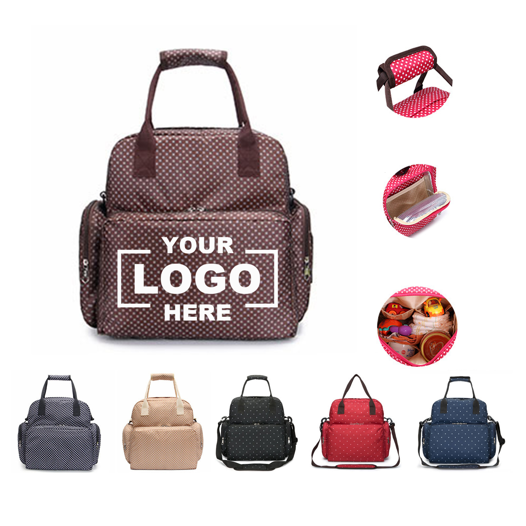 Diaper Bag Backpack with Changing Pad 2