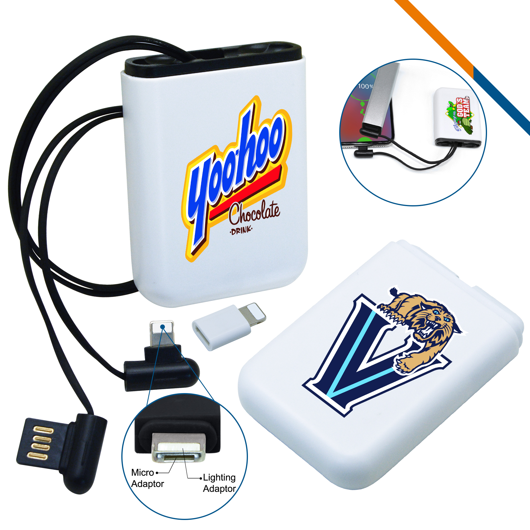 Fury 3in1 Retractable Cable 2