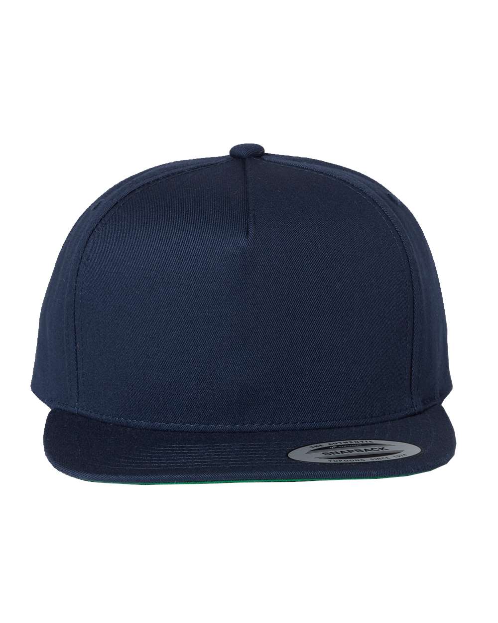 Five-Panel Cotton Twill Snapback Cap - 6007 39