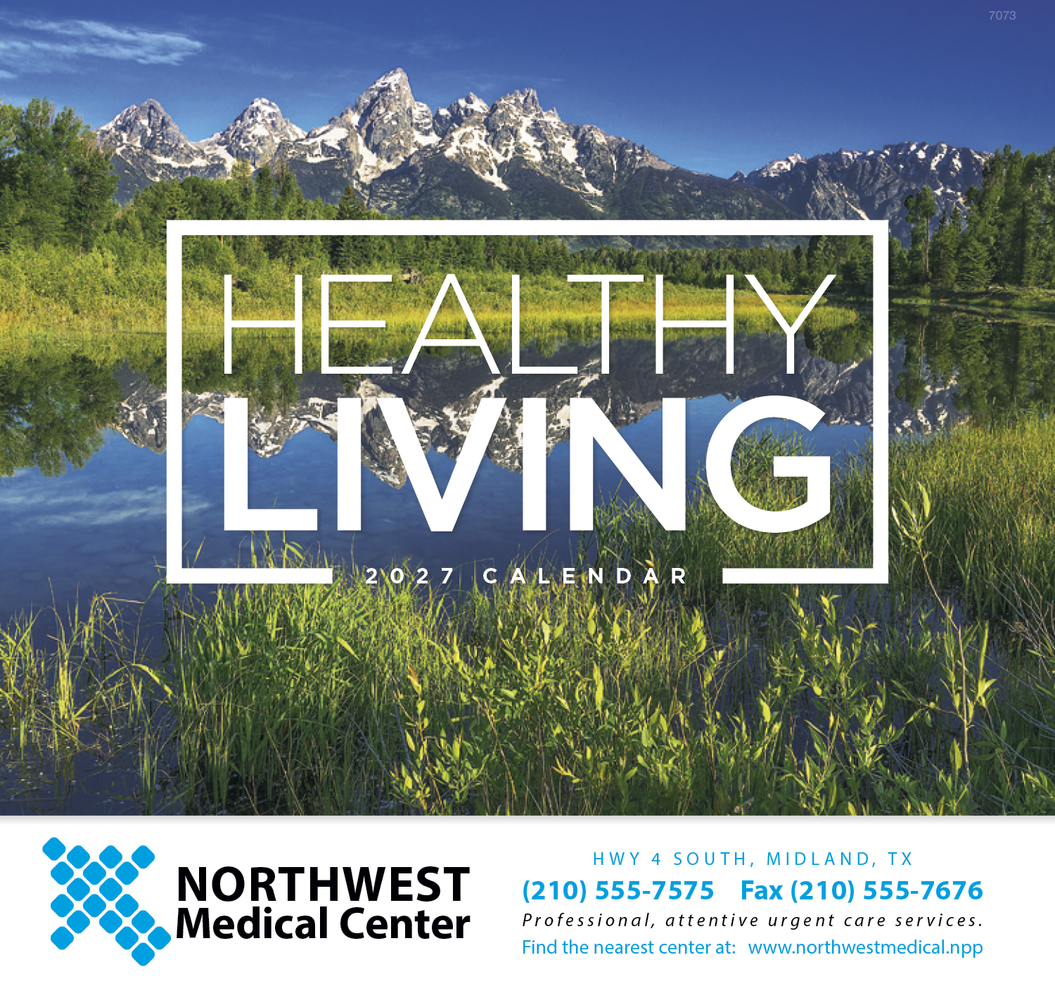 Good Value™ Healthy Living - Stapled Calendar 72