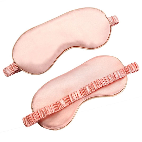 wholesale eye mask blindfold sleep  satin eyemask 1