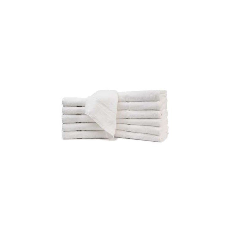 Golden Jewel HW Bath Towels White 24"x50" 1