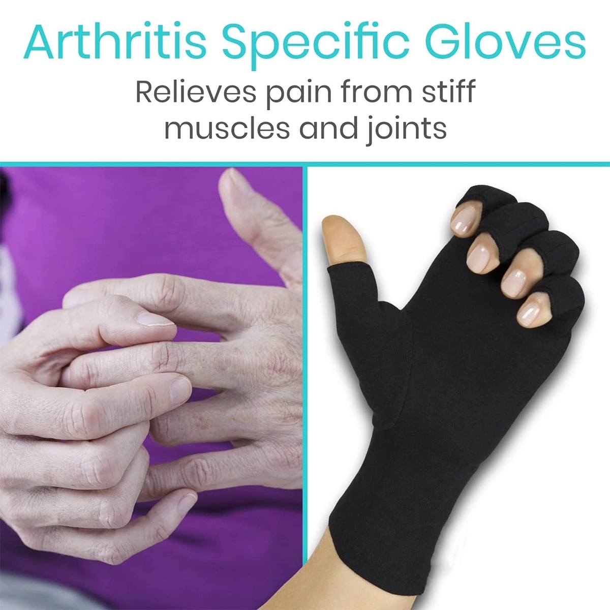 Fingerless Compression Wrap for Hand Pain,Osteoarthritis 1