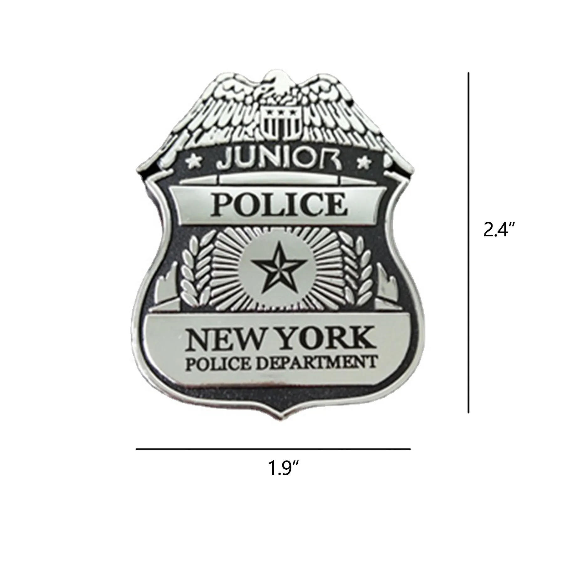 Plastic School Pin Badge 4