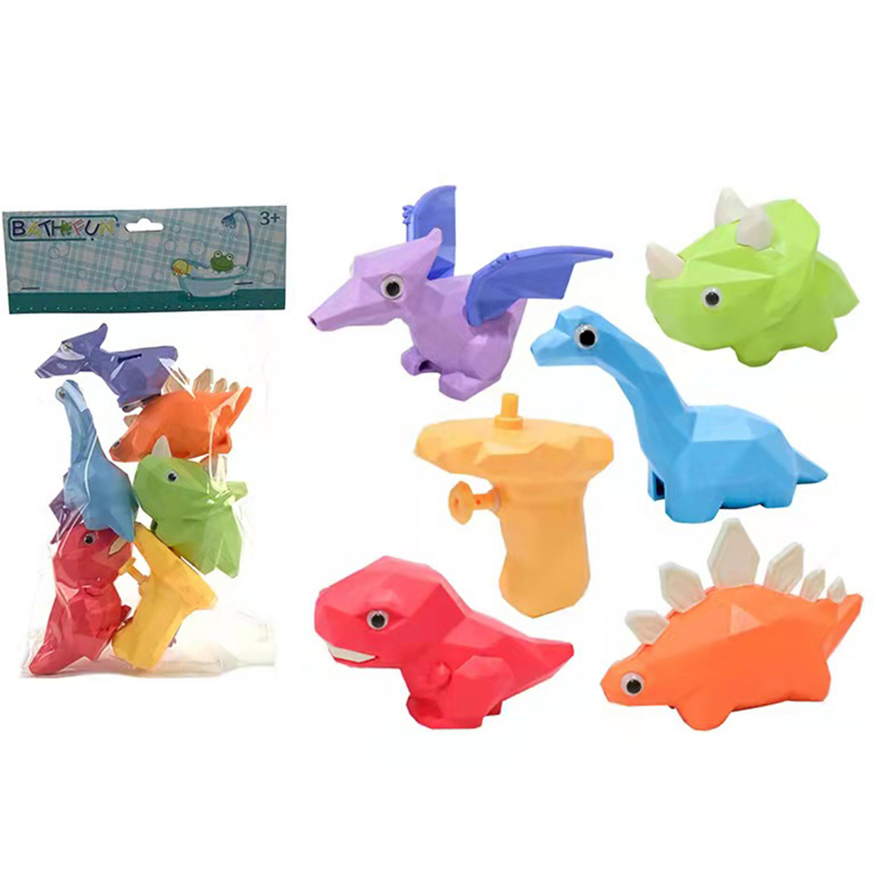 Dinosaurs Water Squirt Guns Toys 4
