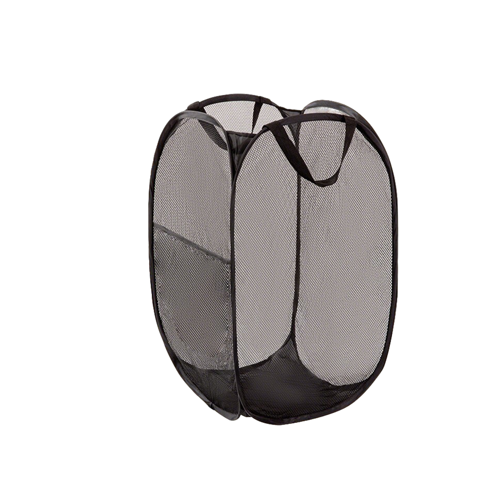 Foldable Mesh Laundry Hamper With Dual Handle 8