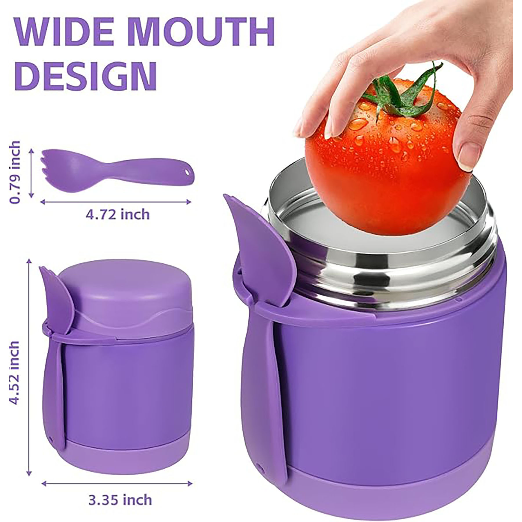 Kids Insulated Food Jar 12