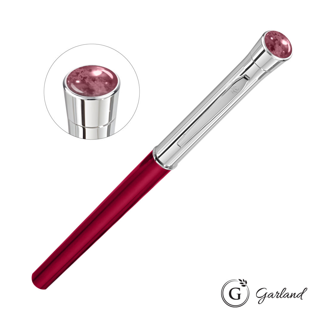 Garland® Monogram Aura Empire Felt Tip Pen - Chrome Accent 11