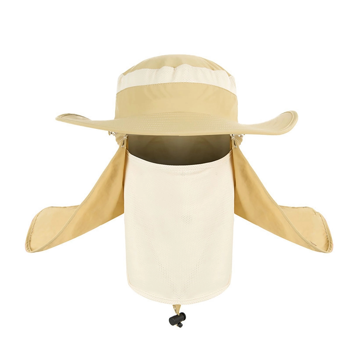 Mesh Shawl Fisherman Bucket Hat 1