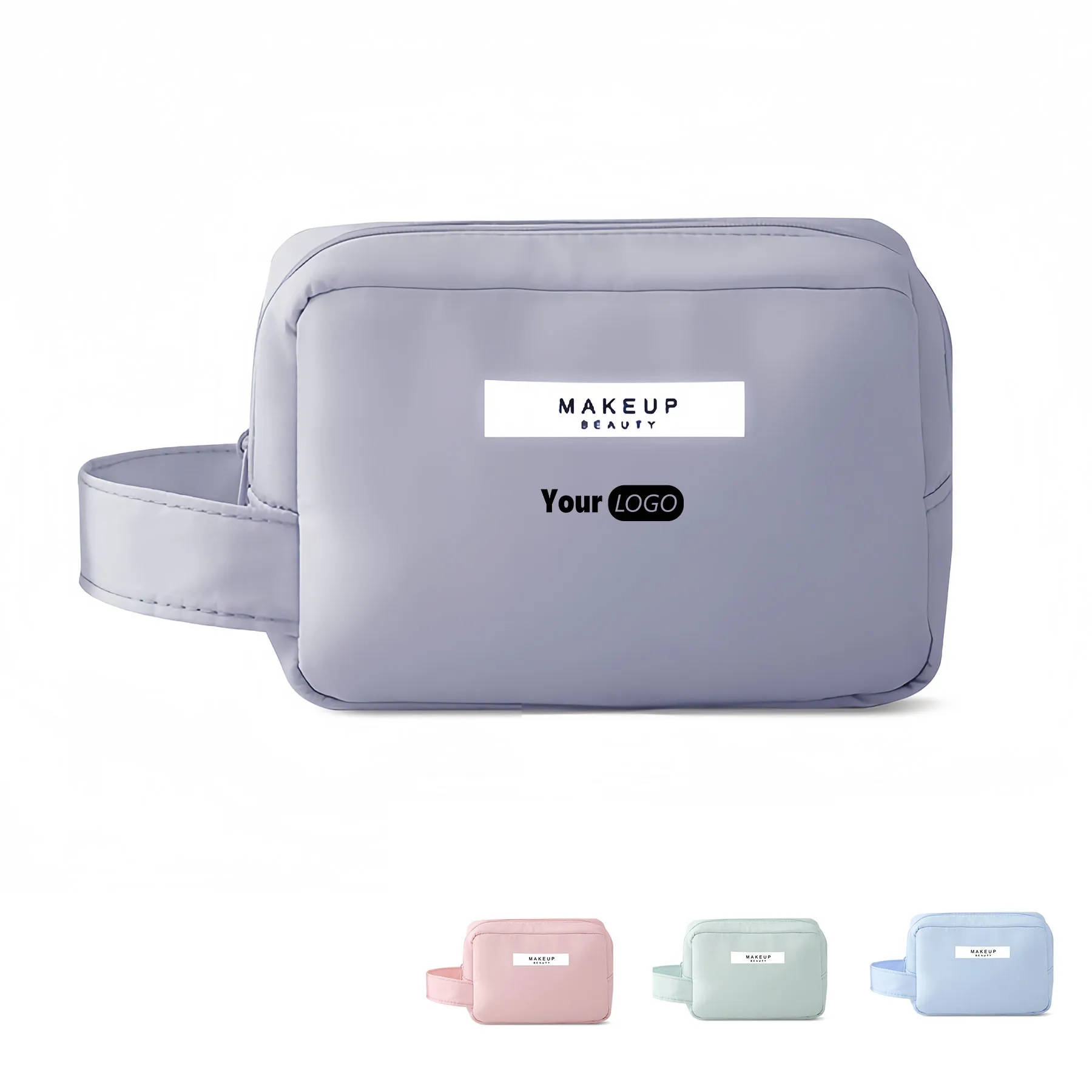 Polyester Travel Large Capacity Portable Makeup Bag 4