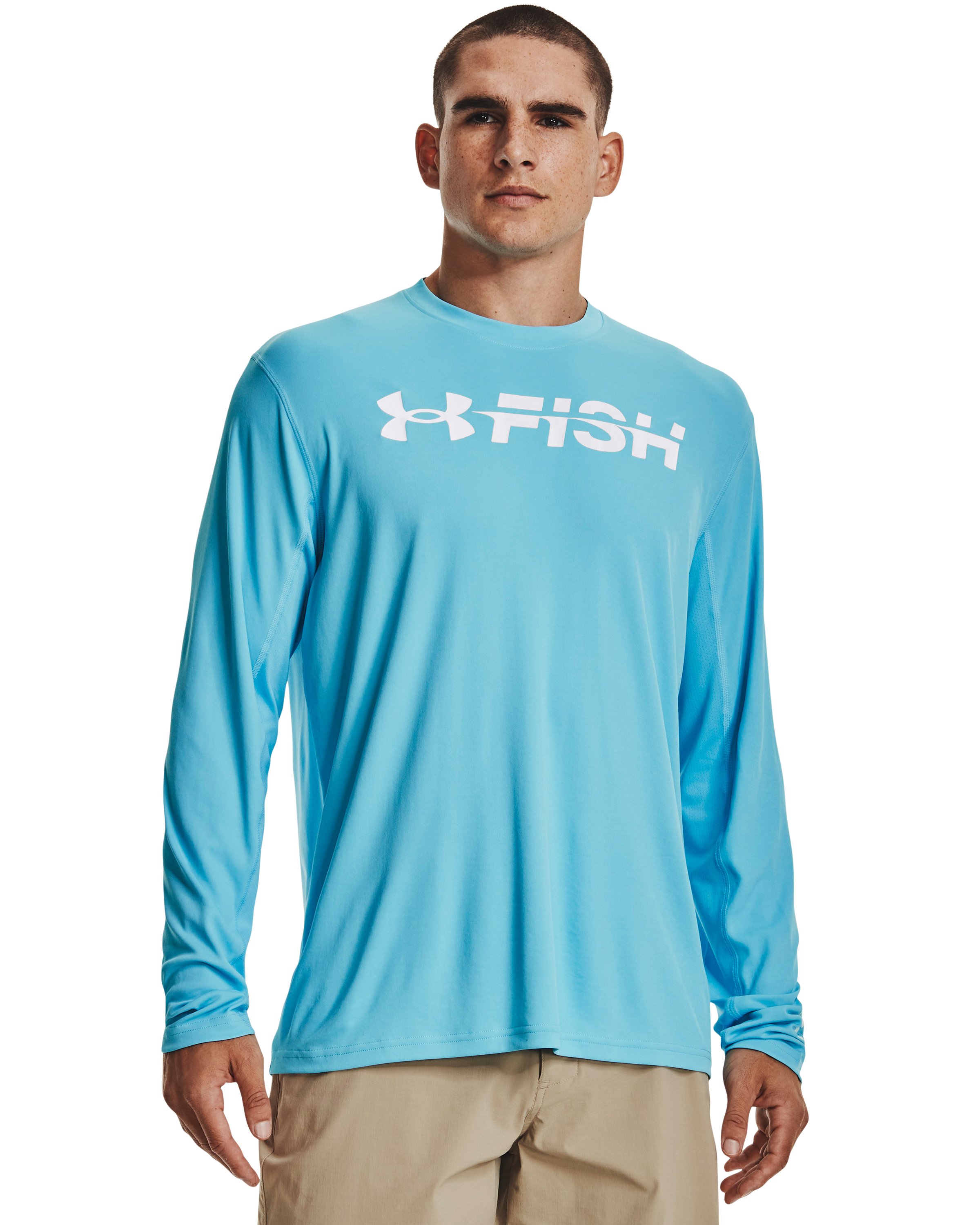 Men's UA Iso-Chill Shorebreak Gradient Long Sleeve  3