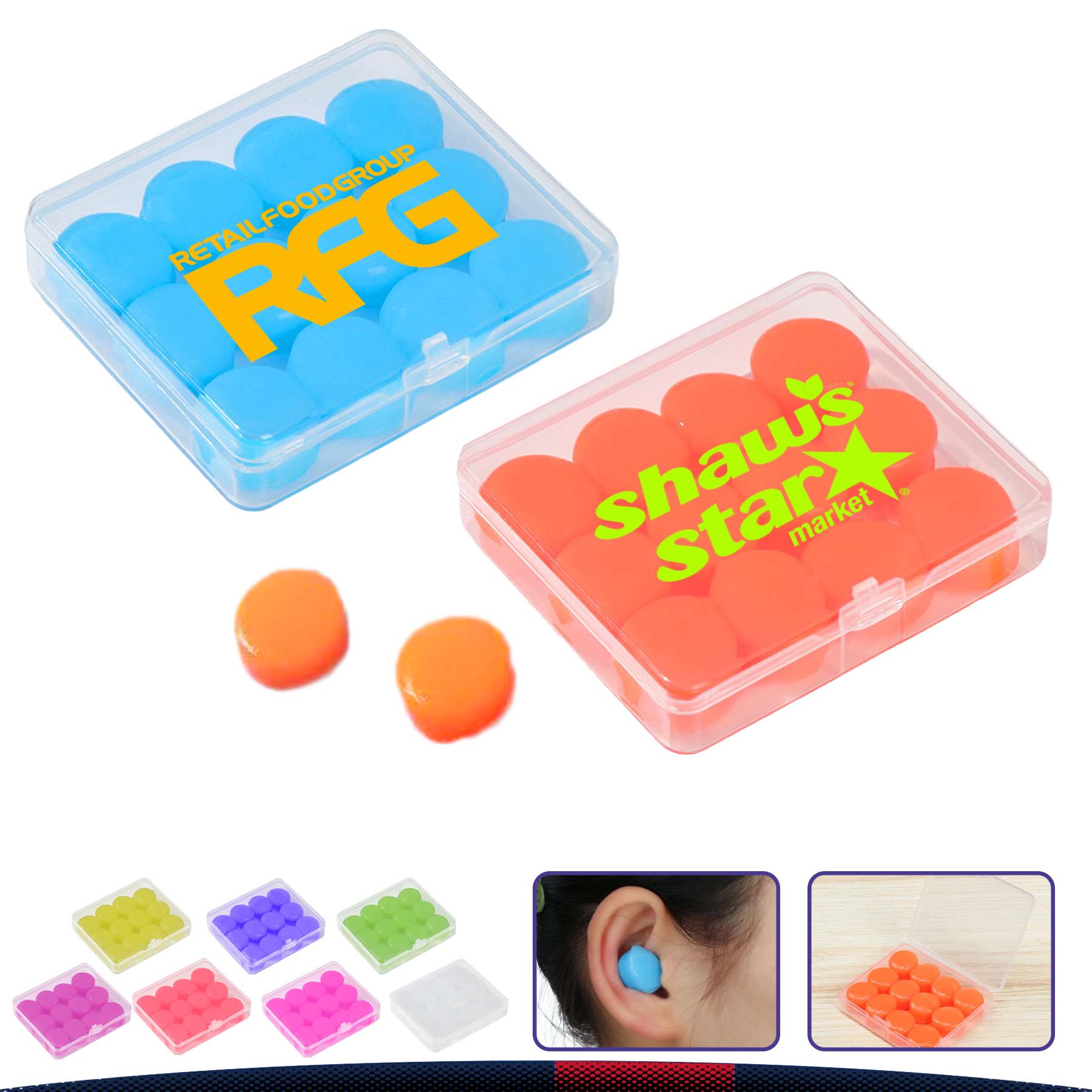 Naisk Moldable Silicone Earplugs 4