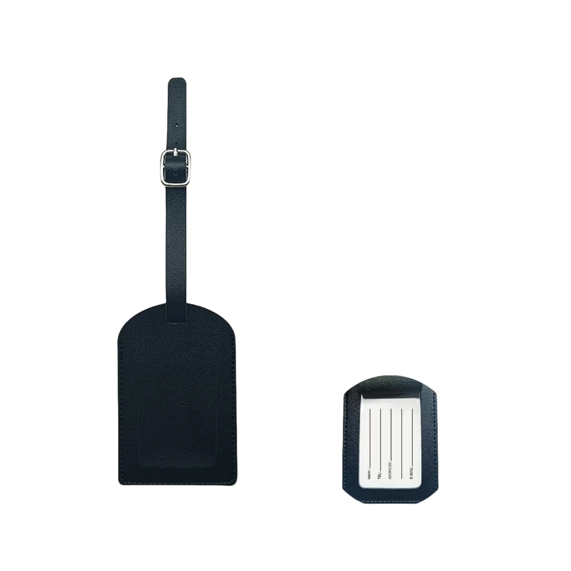 PU Thickened Vertical Flip Cover Boarding Pass Luggage Tag 2