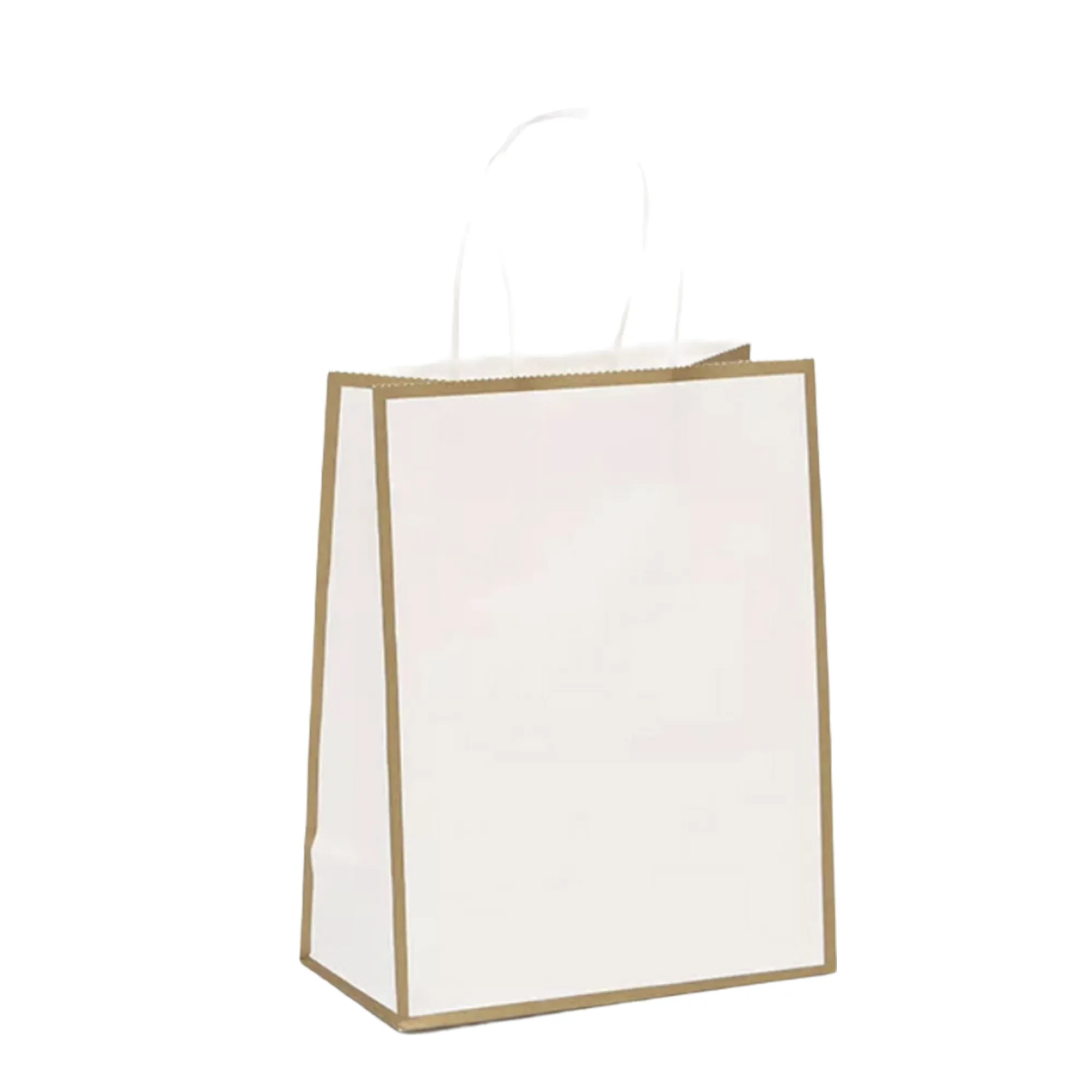 MOQ 100 PCS Kraft Paper Handbag 18