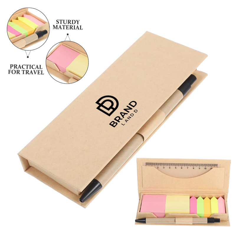 Multi-Functional Creative Sticky Note Box With Pen 4