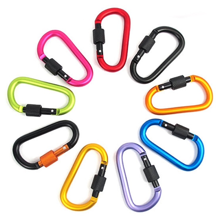 Carabiner Keychain with Polyester Strap 10