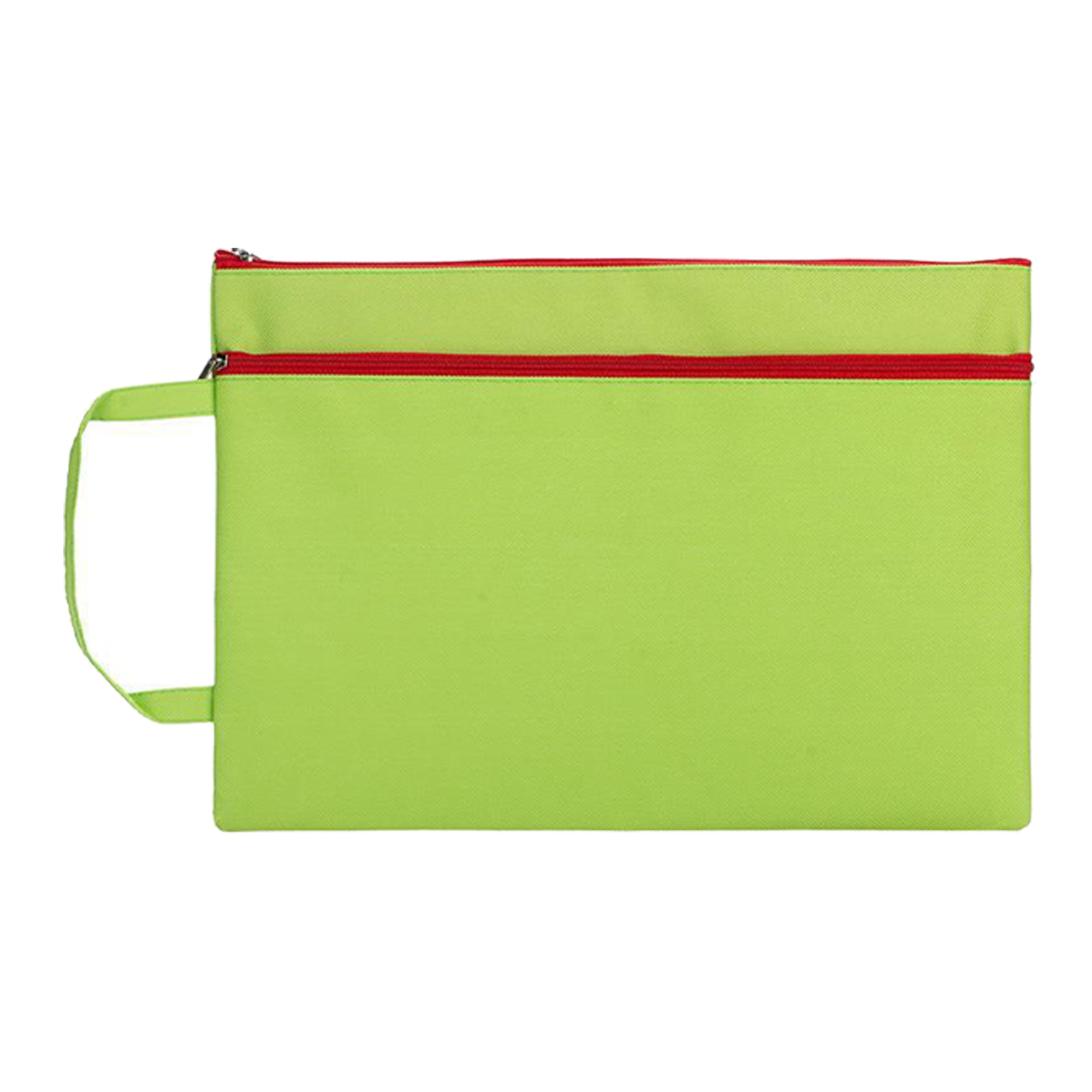Colorful Canvas Dual-Zipper Document Bag, custom messenger bag with logo imprint 14