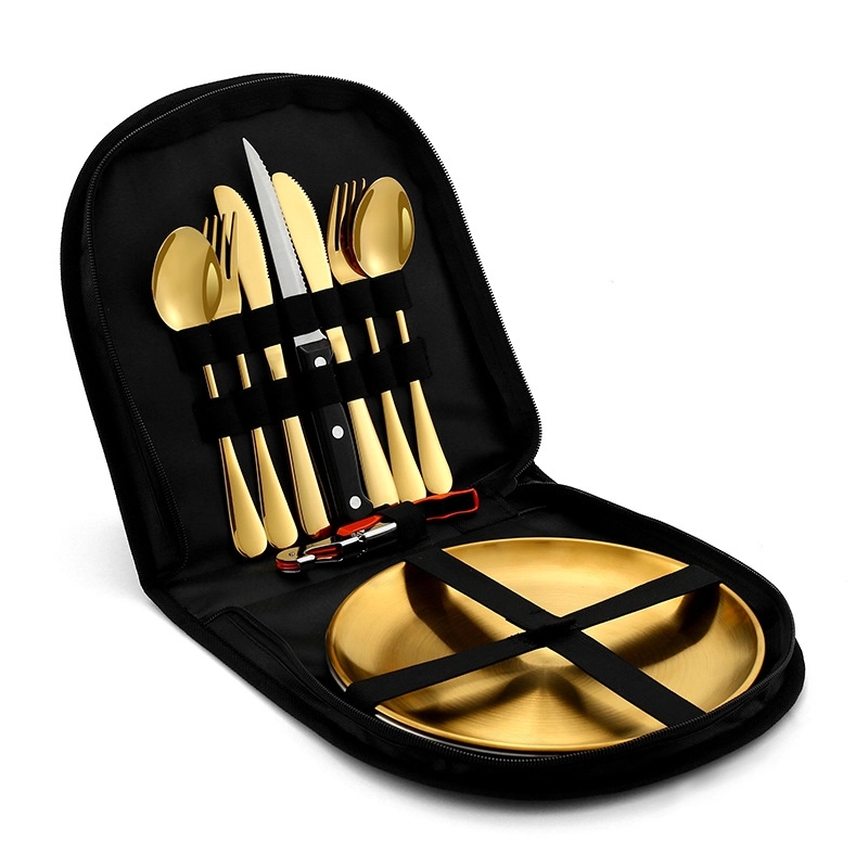 Stainless Steel Camping Utensil Set 12