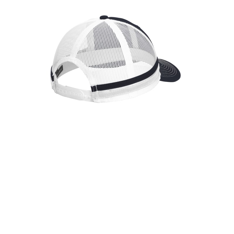 Port Authority Two-Stripe Snapback Trucker Cap. 3