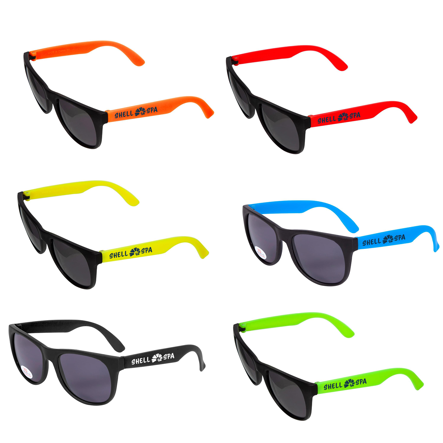 Color Pop Sunglasses Variety Pack (2 Color Imprint) 11