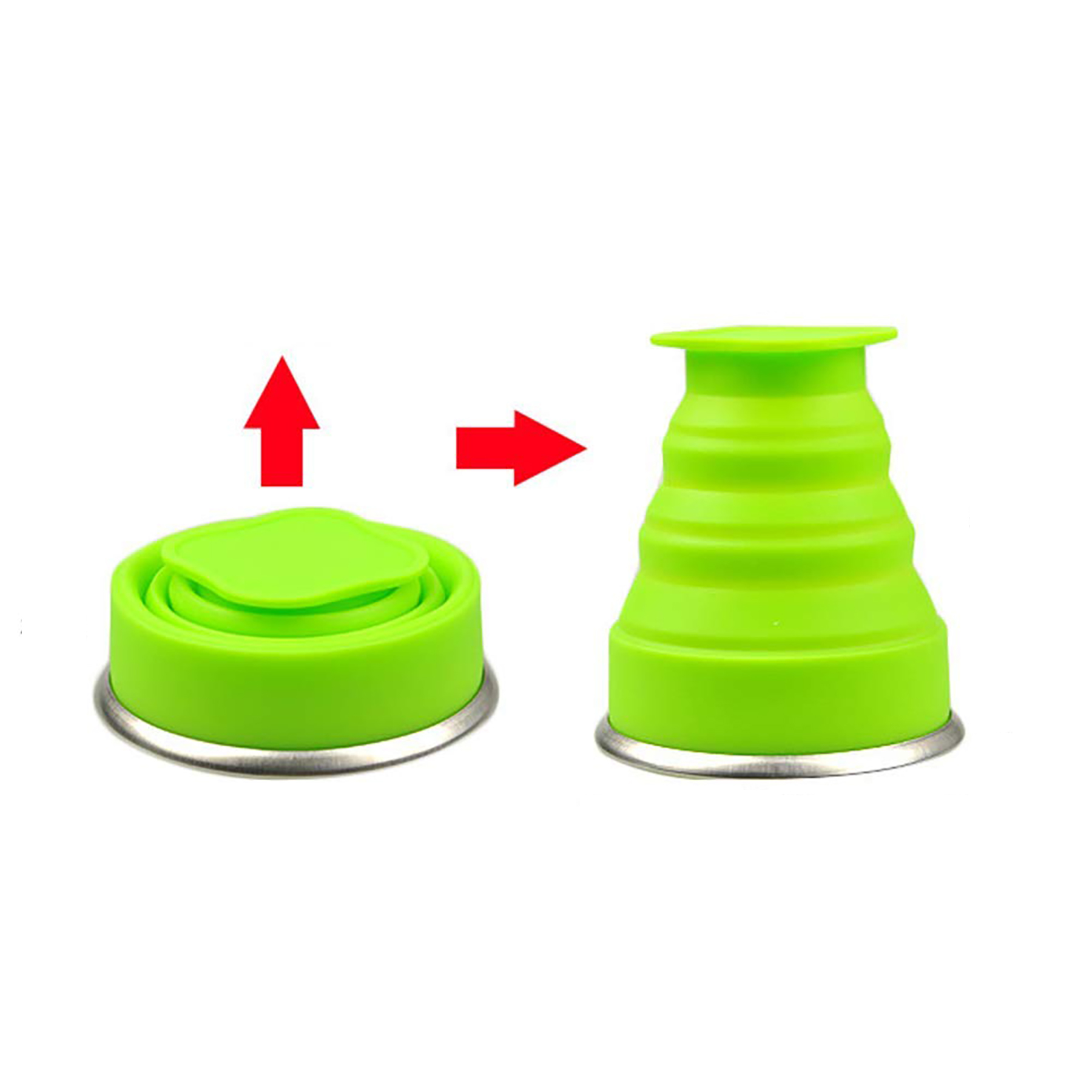 Collapsible Silicone Travel Cup 10