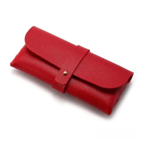 Soft PU Leather Sunglasses Pouch 8