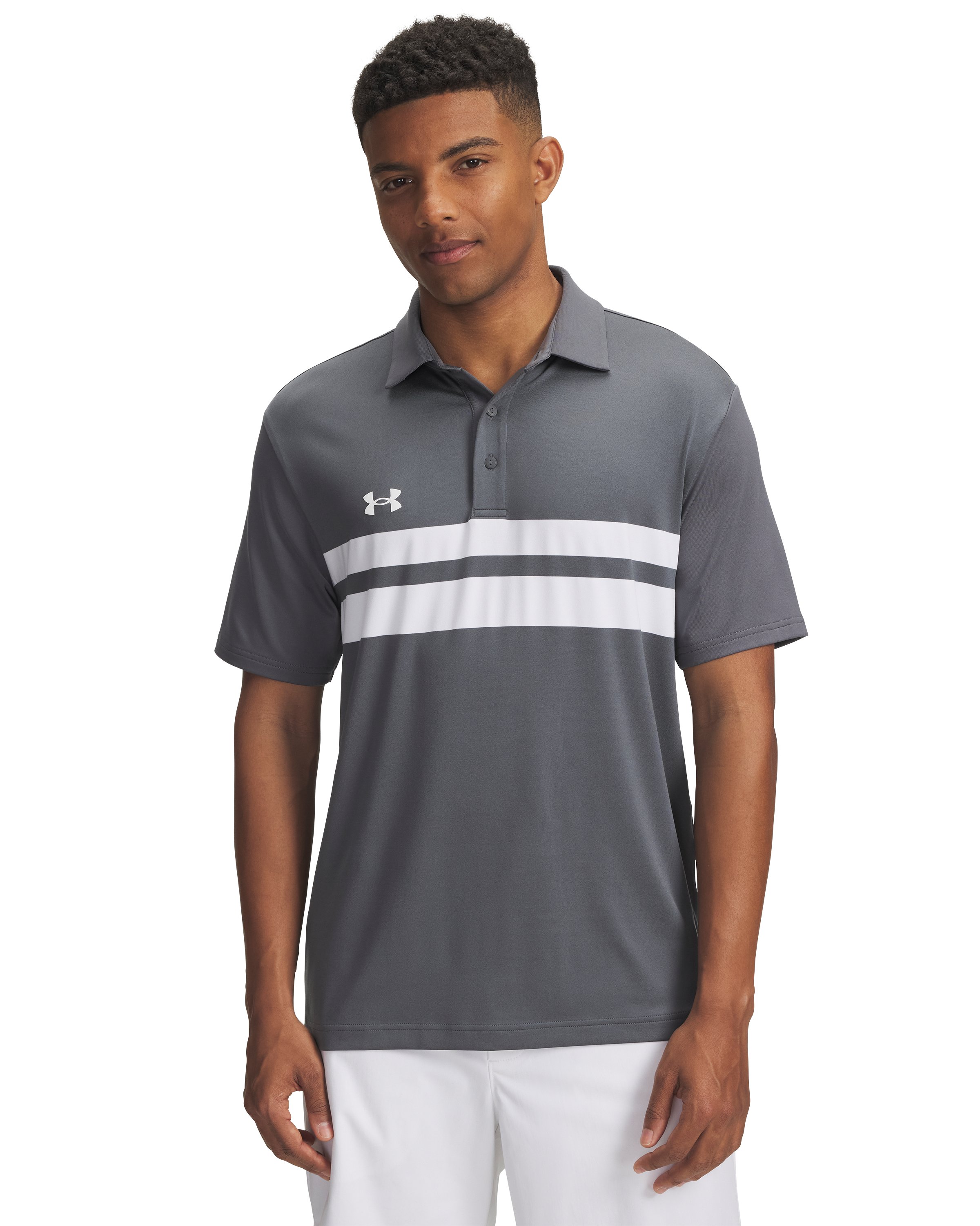 UA Drive Team Dual Stripe Men's Polo 9