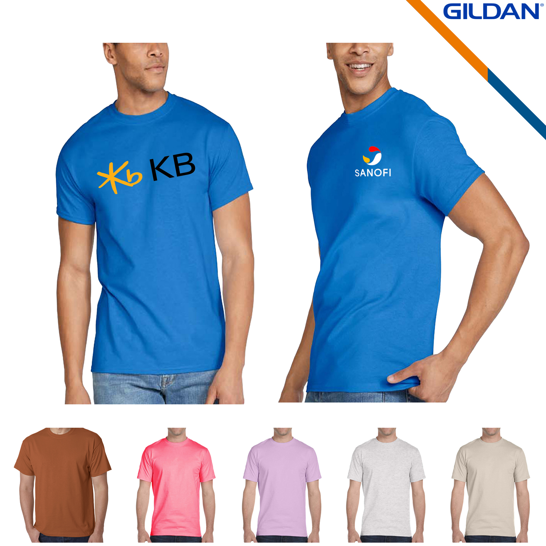 Gildan® 5.6 oz Cotton/Polyester Moisture Wicking T-Shirts 4