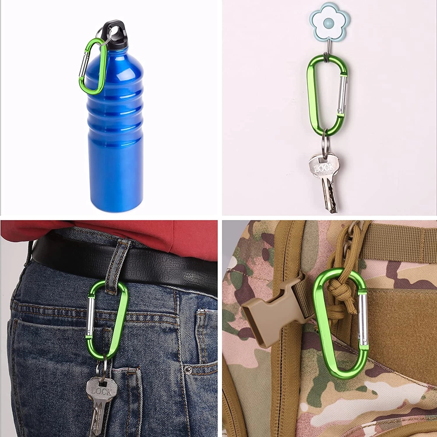 Carabiner key ring 8