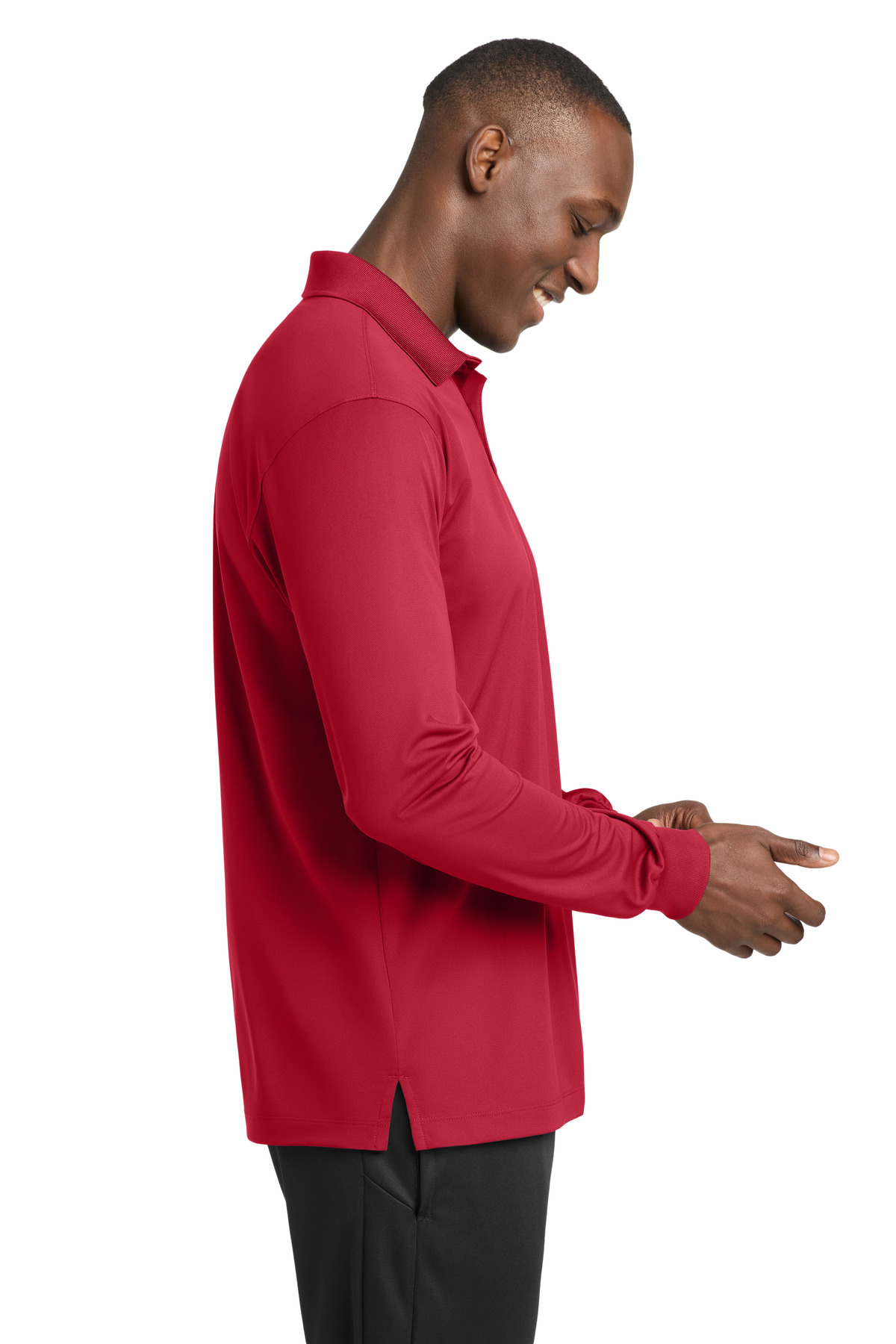 Sport-Tek Long Sleeve Micropique Sport-Wick Polo. ST657 22