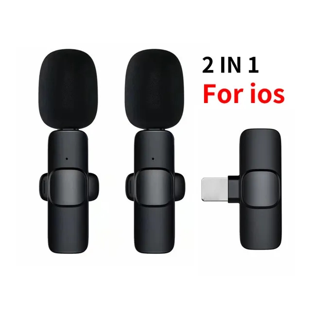 Wireless Collar Clip Multifunctional Microphone 3
