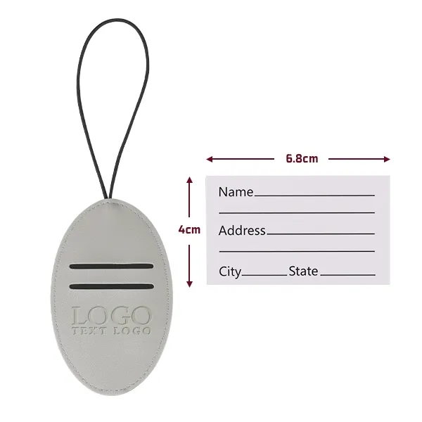 Vegan Leather Luggage Tags 7