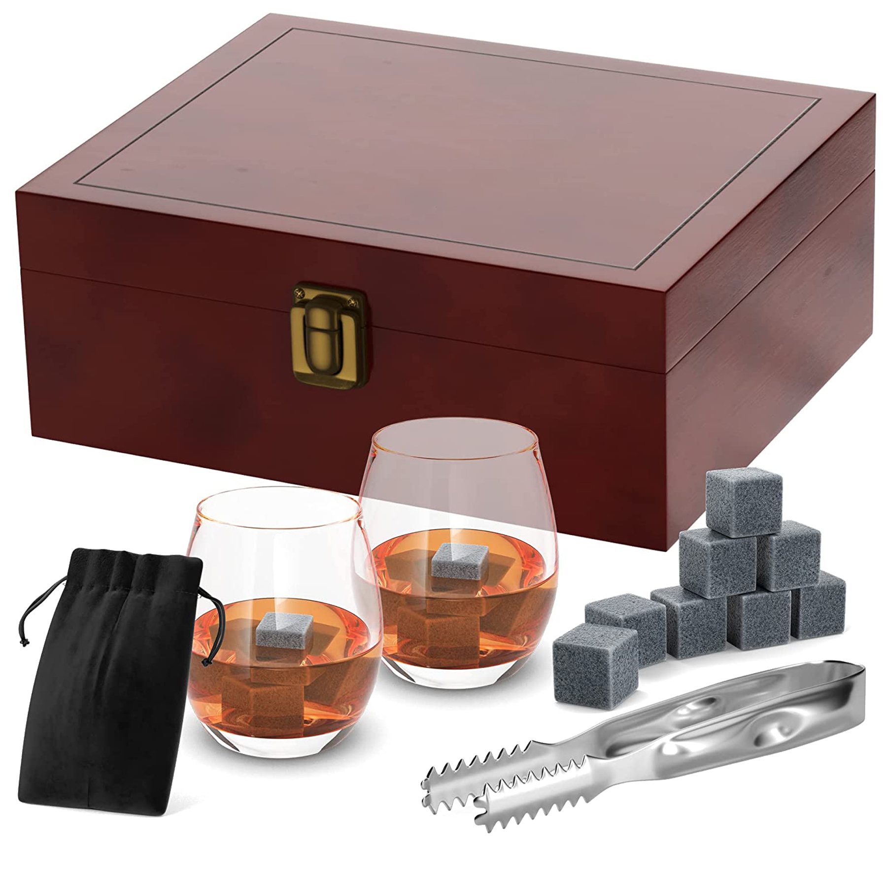 Premium Chill Rocks Whiskey Gift Set 2