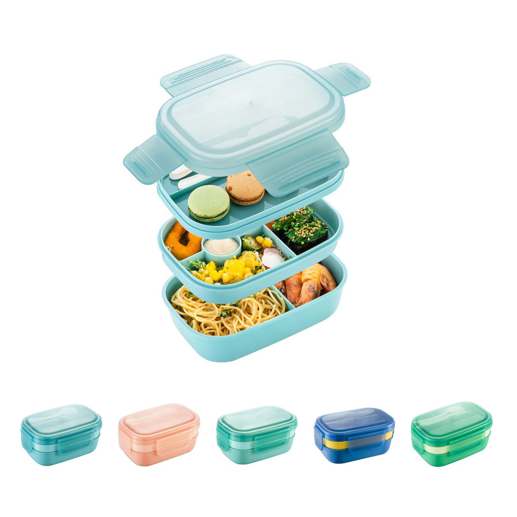 Large Capacity Lunch Box 6