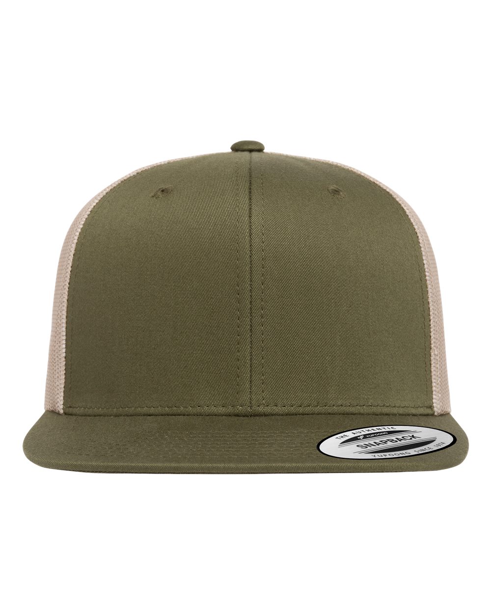 Retro High Profile Trucker Cap - 6609 21