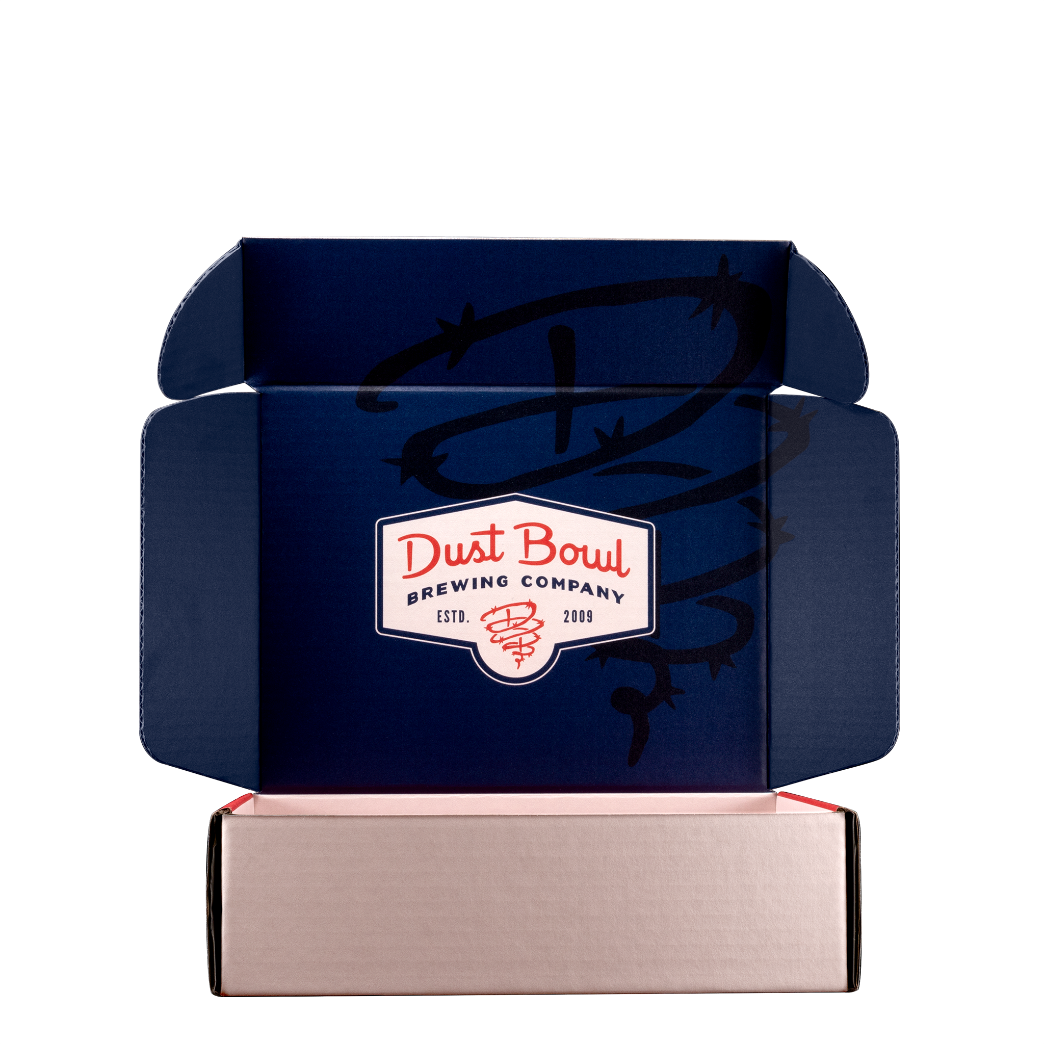 Mailing Box, B-Flute10" x 8" x 3" - White - D - 240 sq in 4