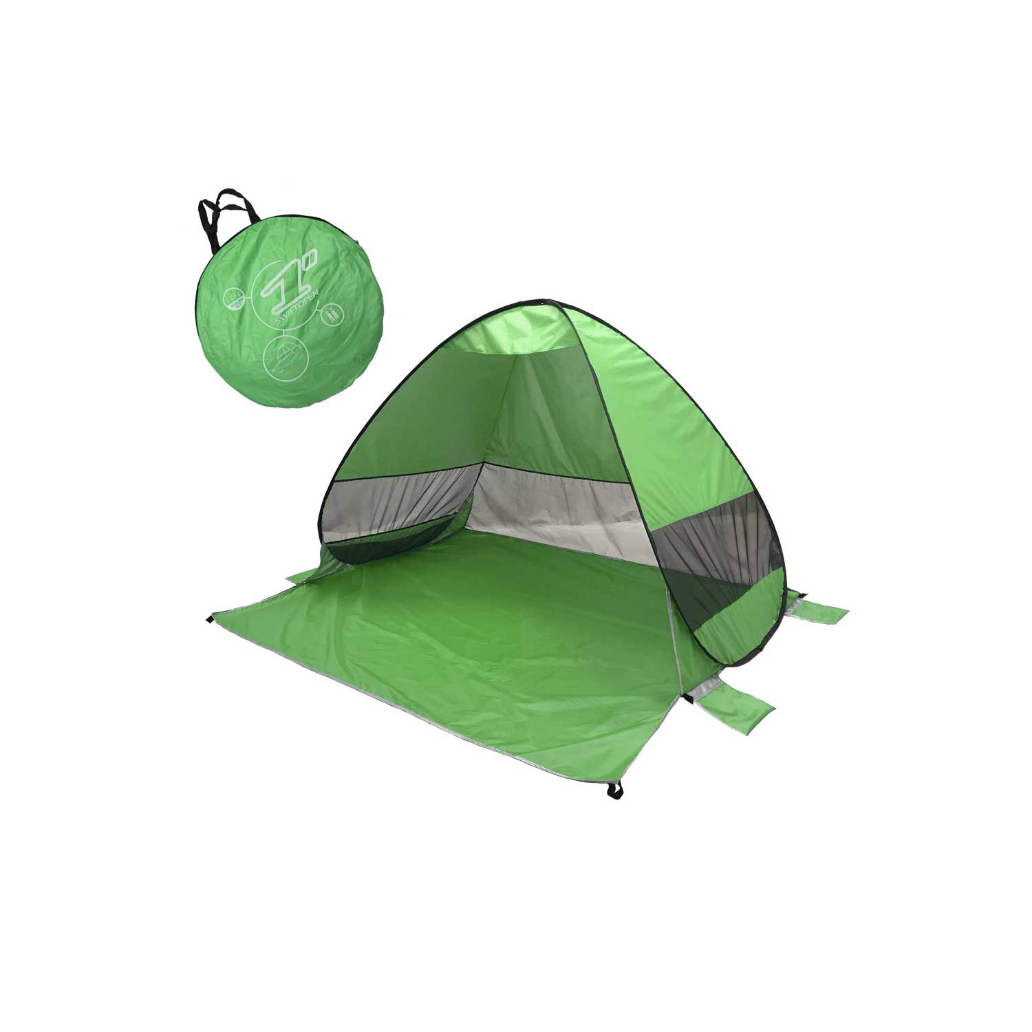 2-Second Pop-Up Beach Tent for Instant Sun Shelter 5