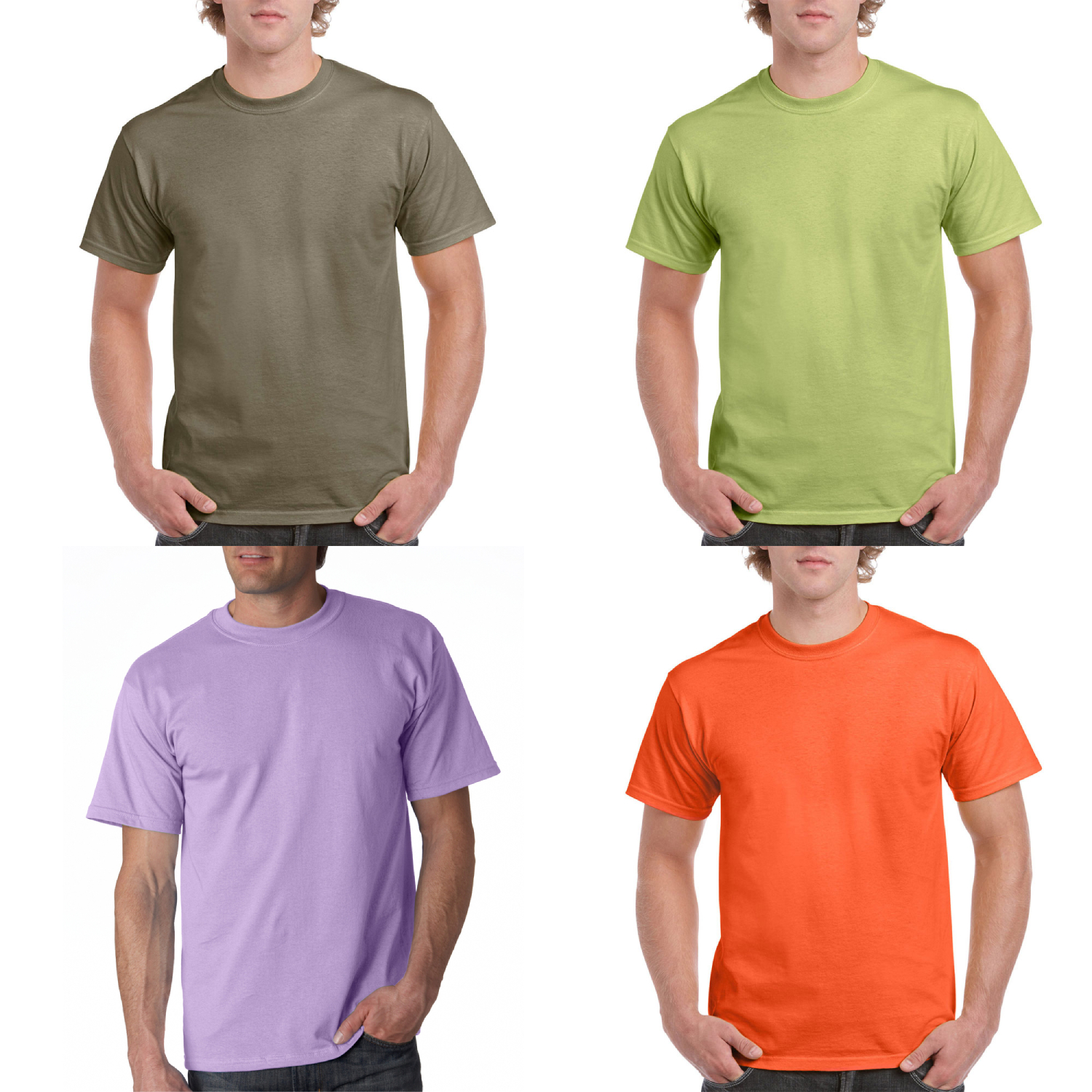 Adult 6.1 oz. Cotton Preshrunk T-Shirt 4