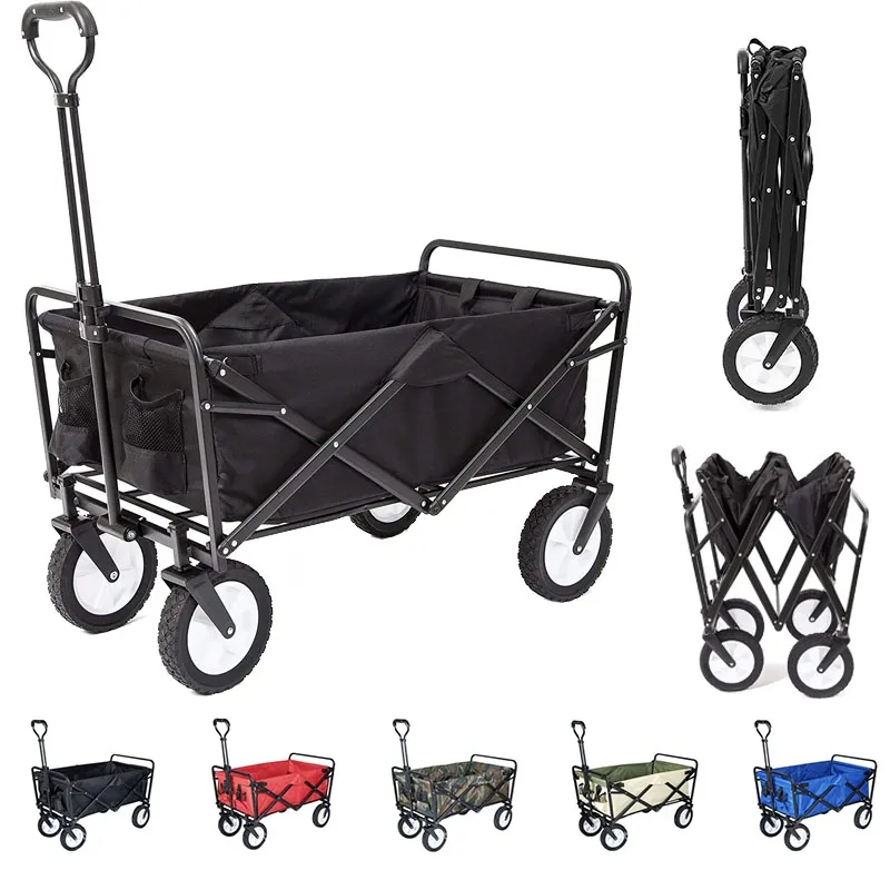 Collapsible Folding Outdoor Utility Wagon Cart 2