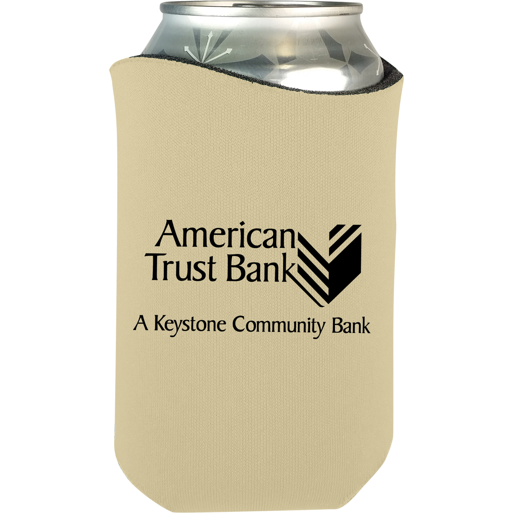 Curve Scuba can cooler, custom koozie with logo imprint 9