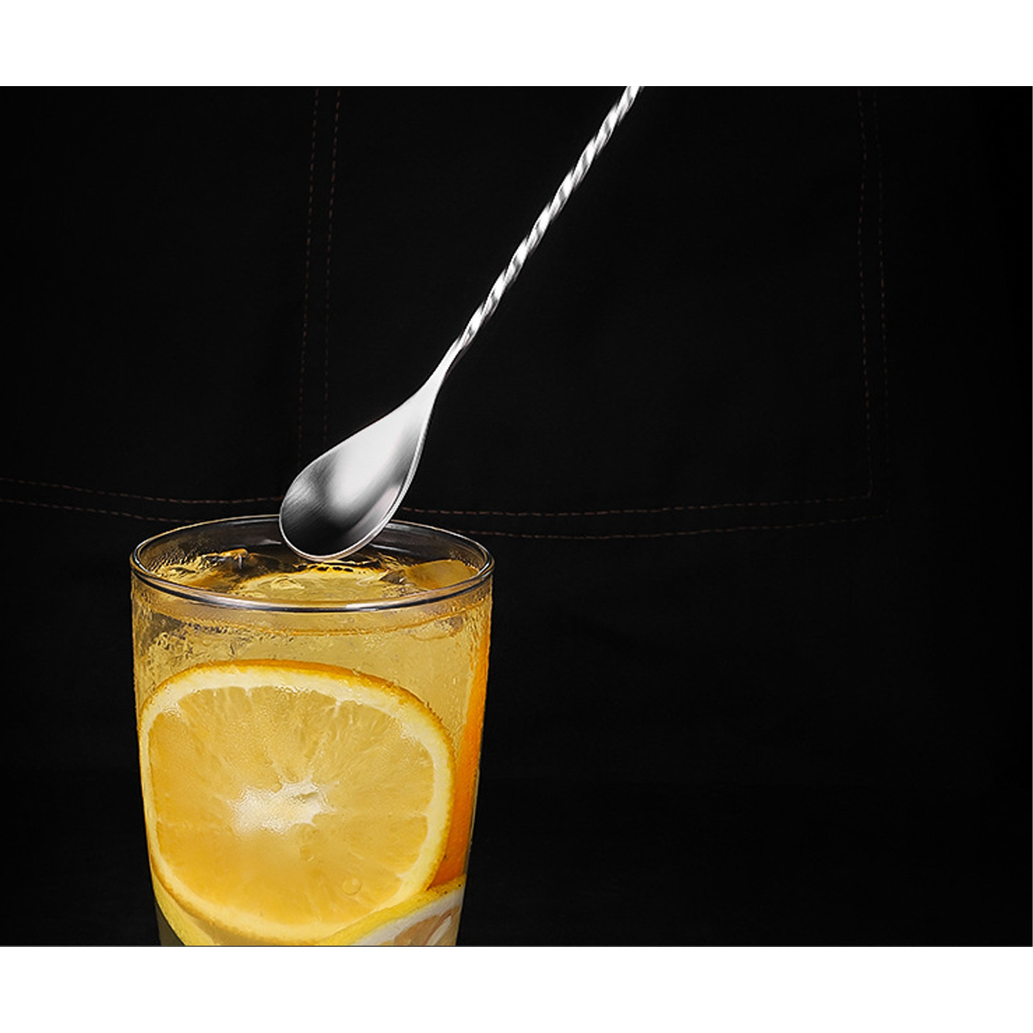 Stainless Steel Cocktail Mixing Spoon 3