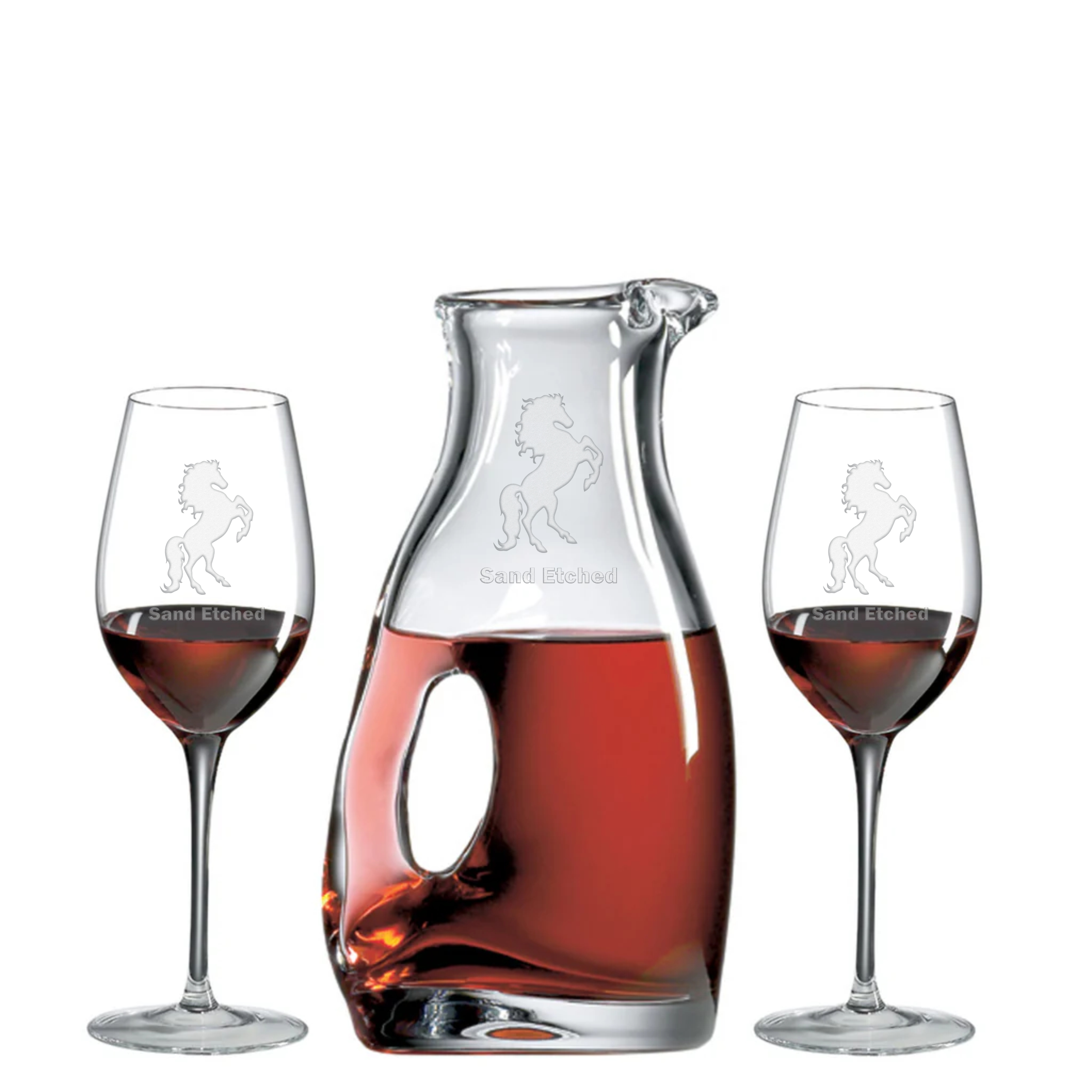 Cornwall Decanter Gift Set Lead-Free Crystal